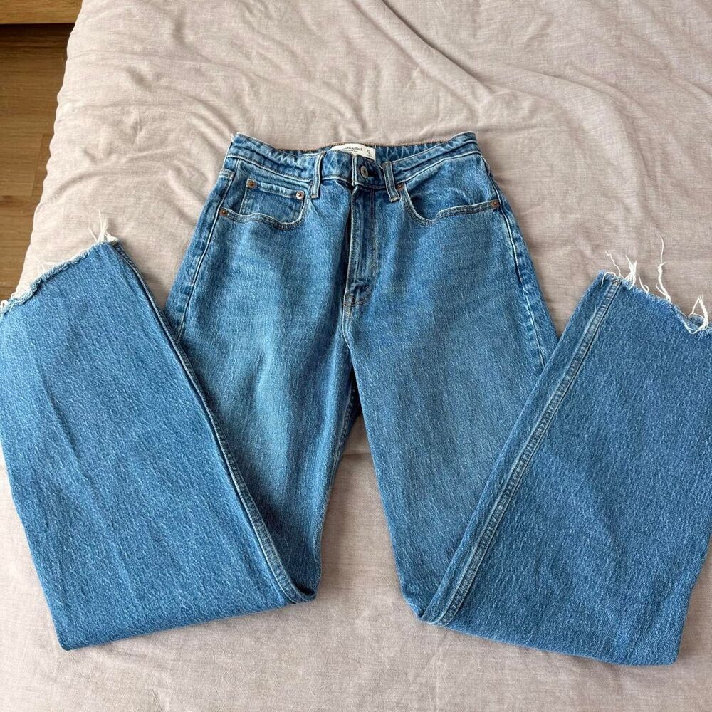 Abercrombie-fitch Women's Blue Jeans
